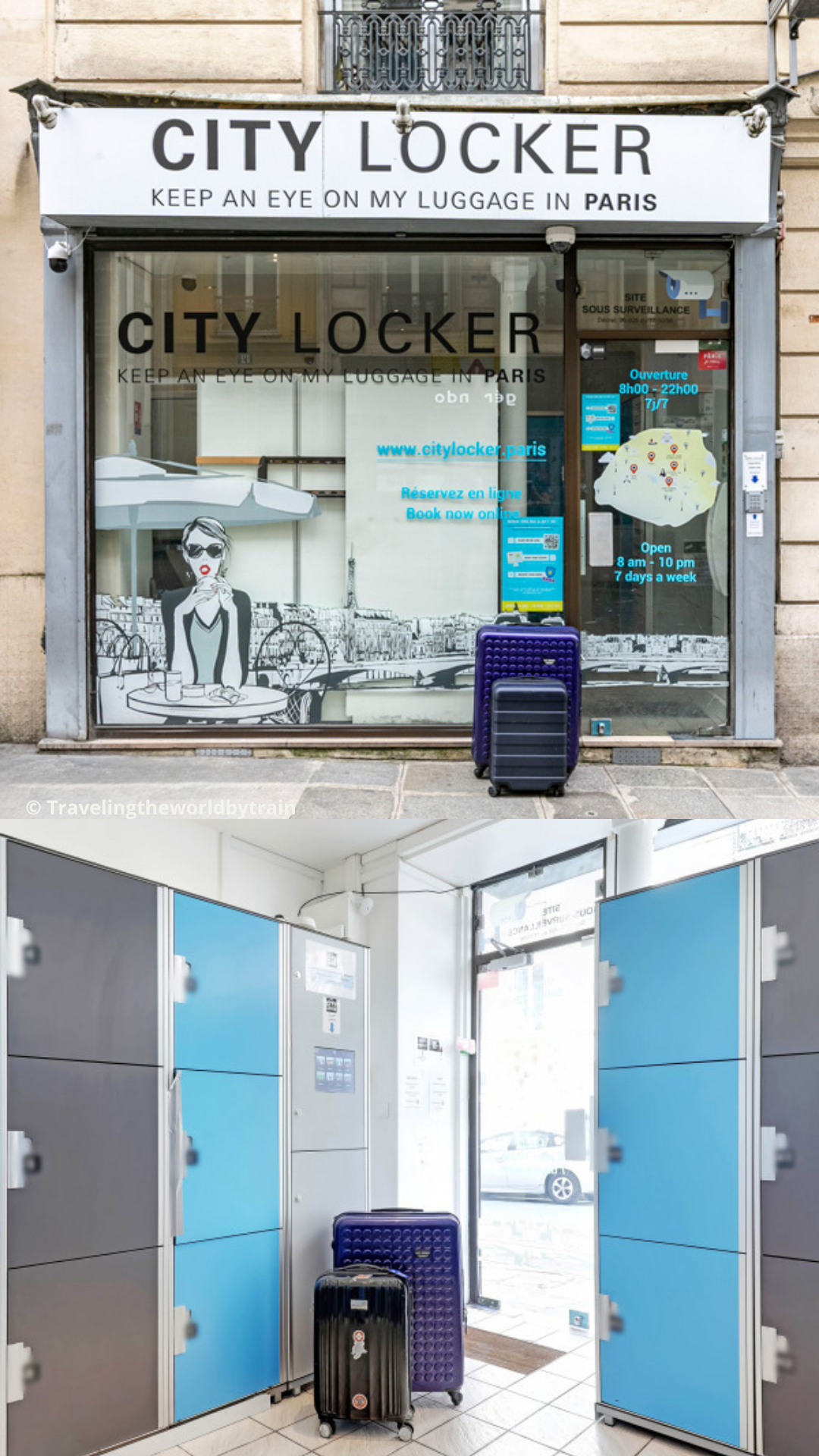 Guardar Maletas en París: Cómo City Locker Hace Tu Viaje Más Fácil