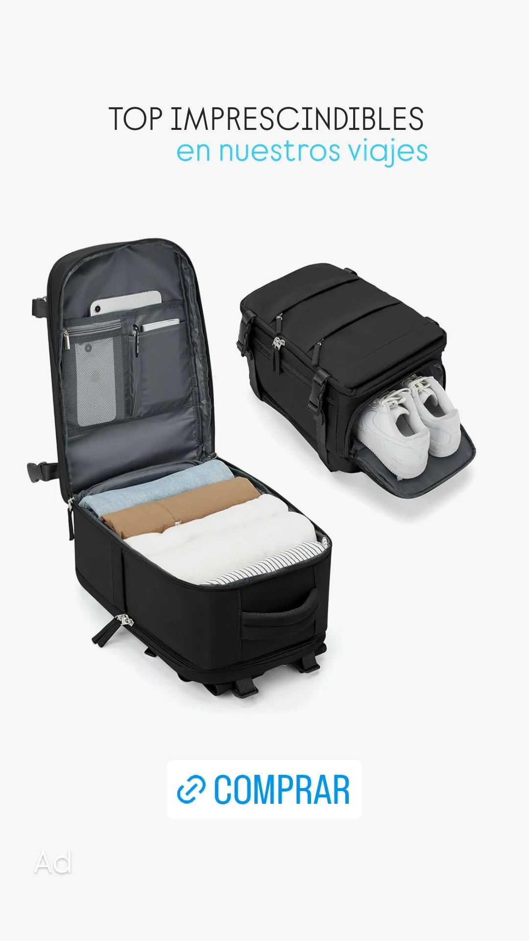 TOP IMPRESCINDIBLES en nuestros viajes